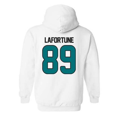 Coastal Carolina - NCAA Football : Tamarion Lafortune - Replica Shersey Hooded Sweatshirt-1