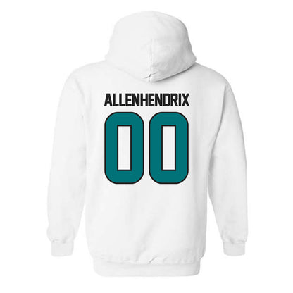 Coastal Carolina - NCAA Football : Jaden Allen-Hendrix - Replica Shersey Hooded Sweatshirt-1