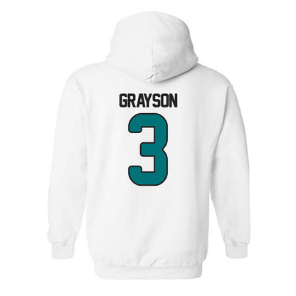 Coastal Carolina - NCAA Football : Ryan Grayson - Replica Shersey Hooded Sweatshirt-1