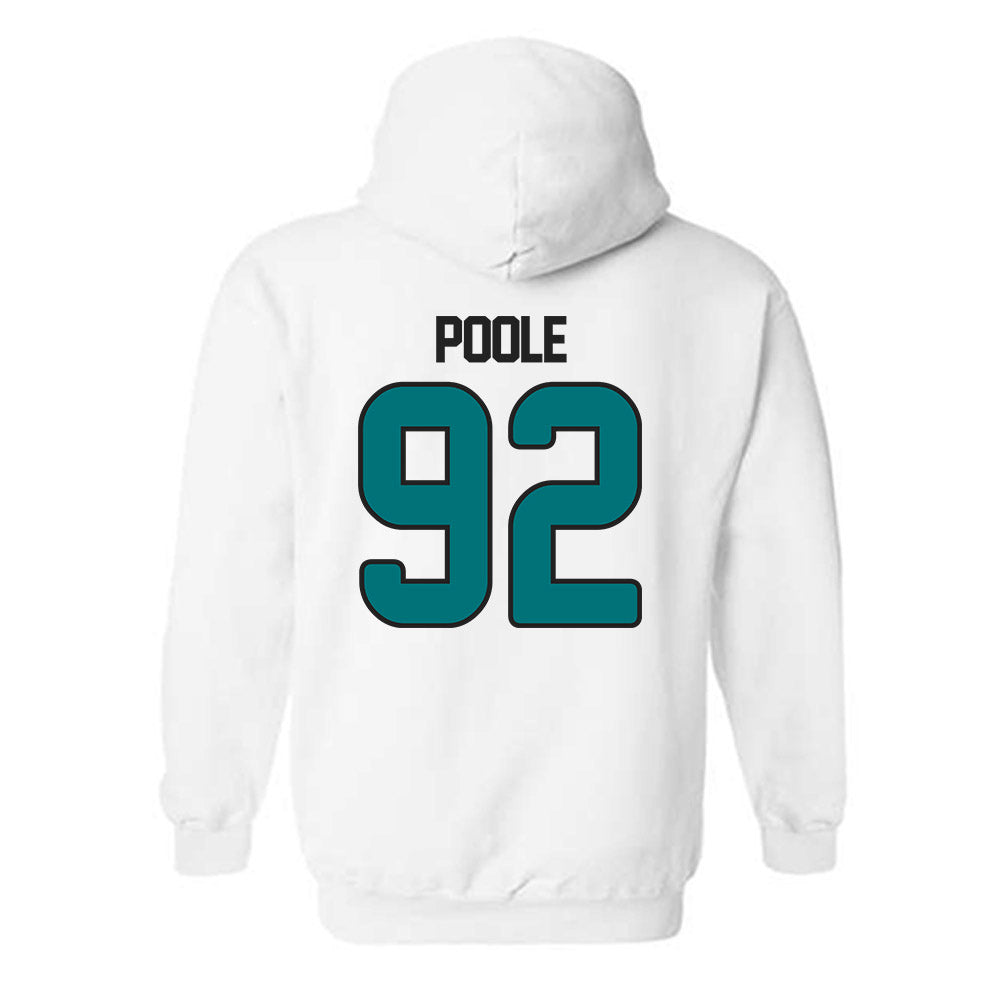 Coastal Carolina - NCAA Football : Ahmad Poole - Replica Shersey Hooded Sweatshirt-1