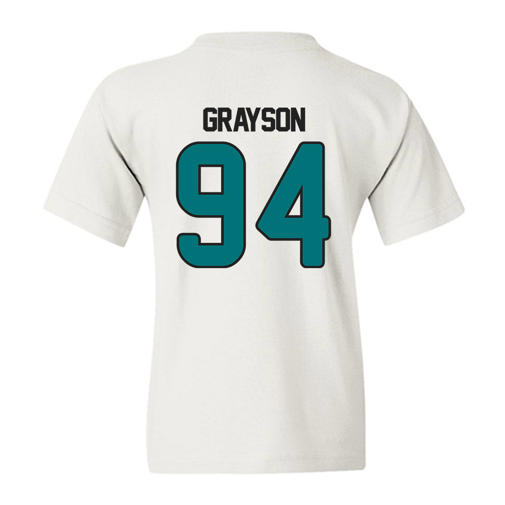 Coastal Carolina - NCAA Football : Donovan Grayson - Replica Shersey Youth T-Shirt-1