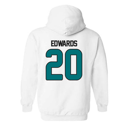 Coastal Carolina - NCAA Football : Jevon Edwards - Replica Shersey Hooded Sweatshirt-1