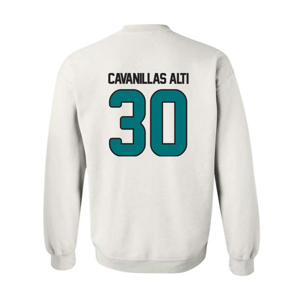 Coastal Carolina - NCAA Football : Nicolas Cavanillas Alti - Replica Shersey Crewneck Sweatshirt-1