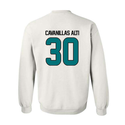 Coastal Carolina - NCAA Football : Nicolas Cavanillas Alti - Replica Shersey Crewneck Sweatshirt-1