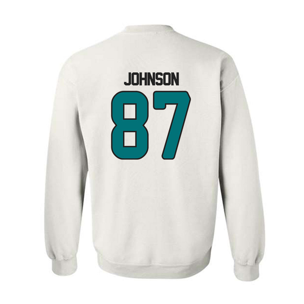 Coastal Carolina - NCAA Football : Jayden Johnson - Replica Shersey Crewneck Sweatshirt-1