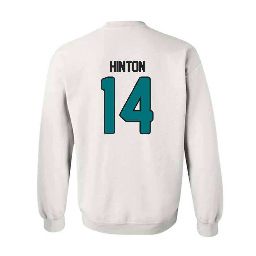 Coastal Carolina - NCAA Football : Colton Hinton - Replica Shersey Crewneck Sweatshirt-1