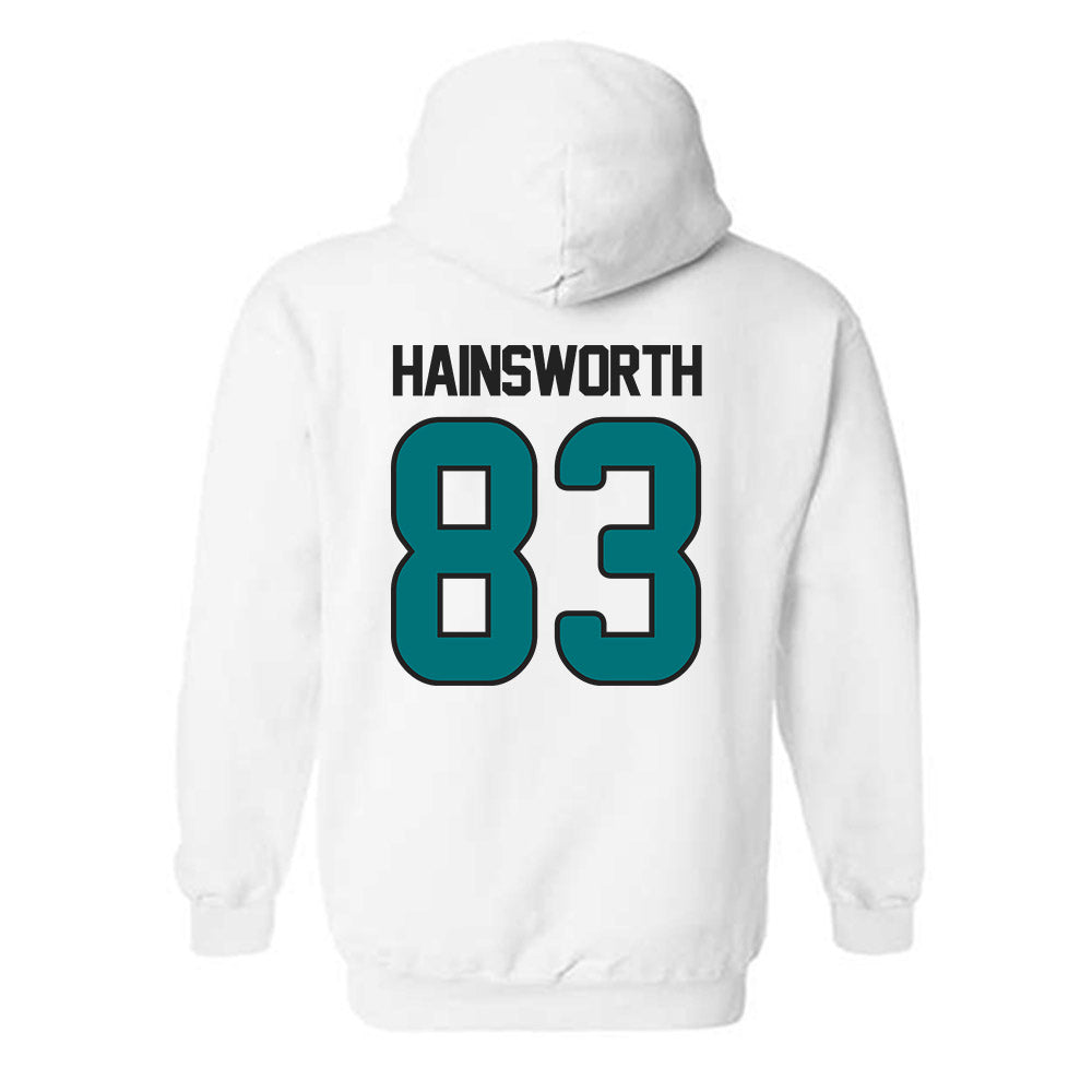 Coastal Carolina - NCAA Football : Kd Hainsworth - Replica Shersey Hooded Sweatshirt-1