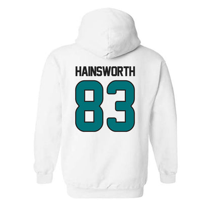Coastal Carolina - NCAA Football : Kd Hainsworth - Replica Shersey Hooded Sweatshirt-1
