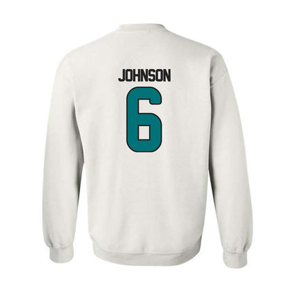 Coastal Carolina - NCAA Football : Krosse Johnson - Replica Shersey Crewneck Sweatshirt-1