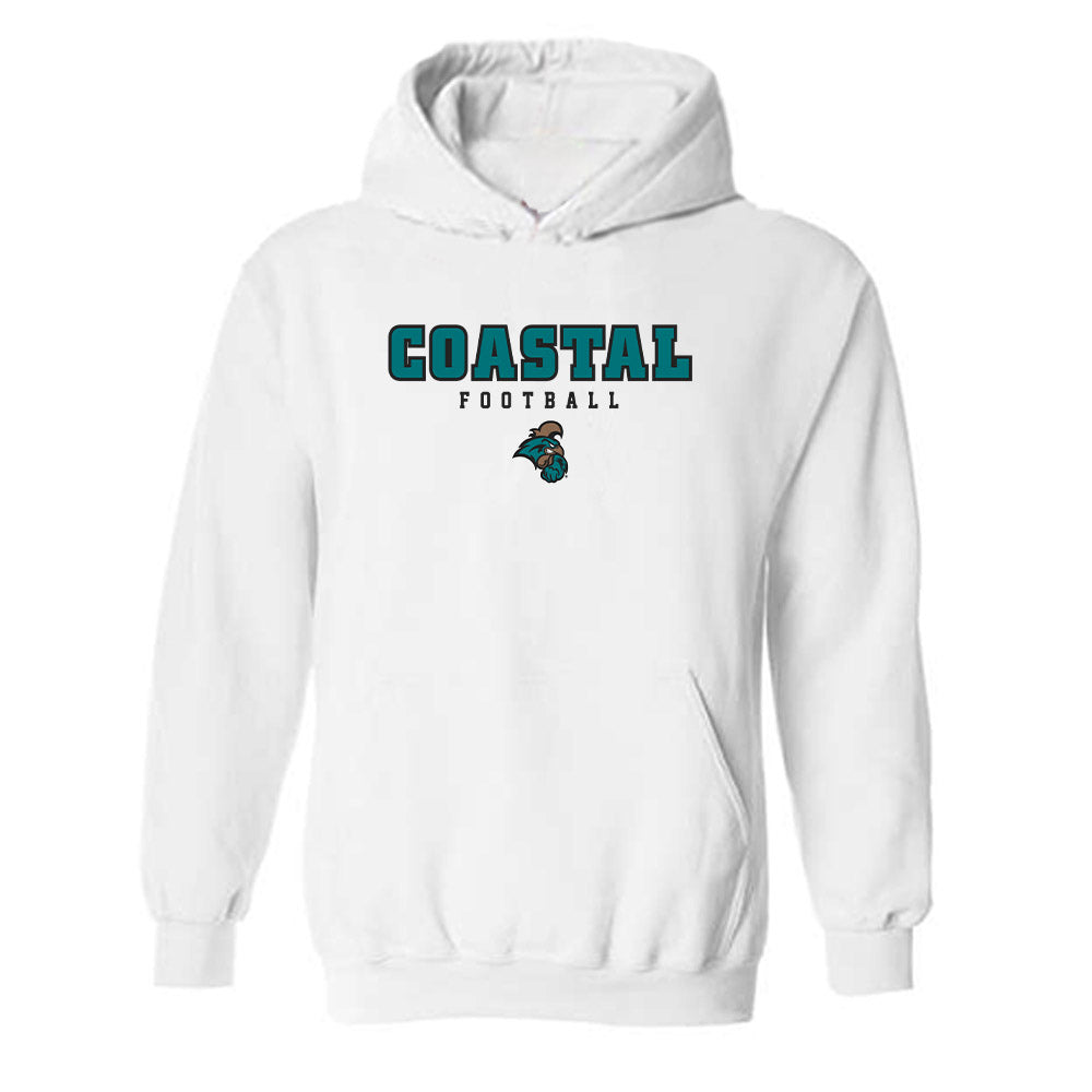 Coastal Carolina - NCAA Football : Dwayne White - Replica Shersey Hooded Sweatshirt-0