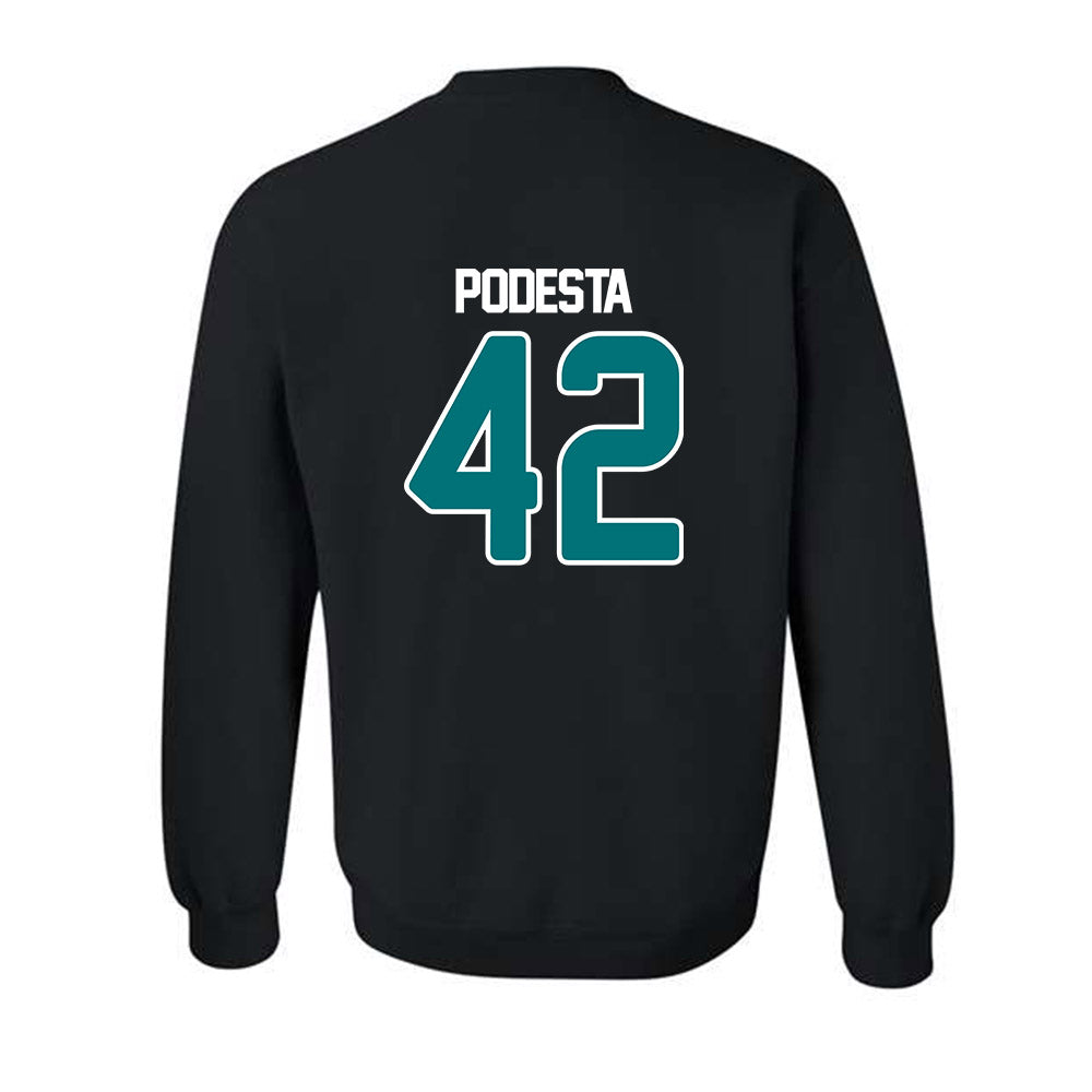 Coastal Carolina - NCAA Football : Roland Podesta - Sports Shersey Crewneck Sweatshirt-1
