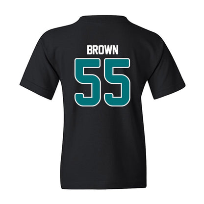 Coastal Carolina - NCAA Football : Tray Brown - Sports Shersey Youth T-Shirt-1