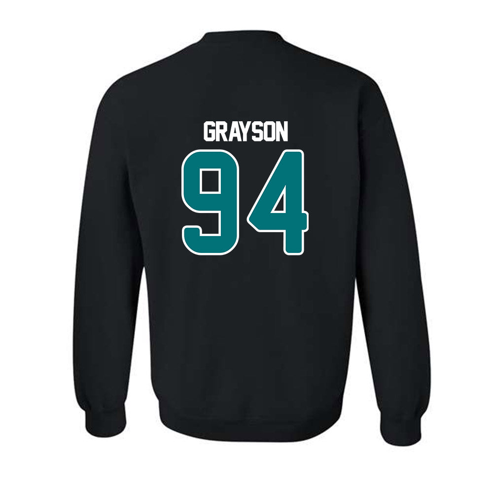 Coastal Carolina - NCAA Football : Donovan Grayson - Sports Shersey Crewneck Sweatshirt-1