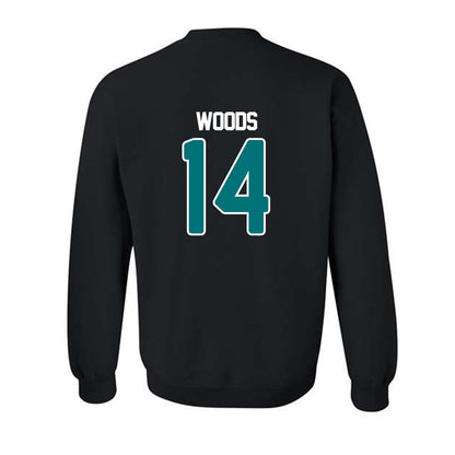 Coastal Carolina - NCAA Football : Myles Woods - Sports Shersey Crewneck Sweatshirt-1