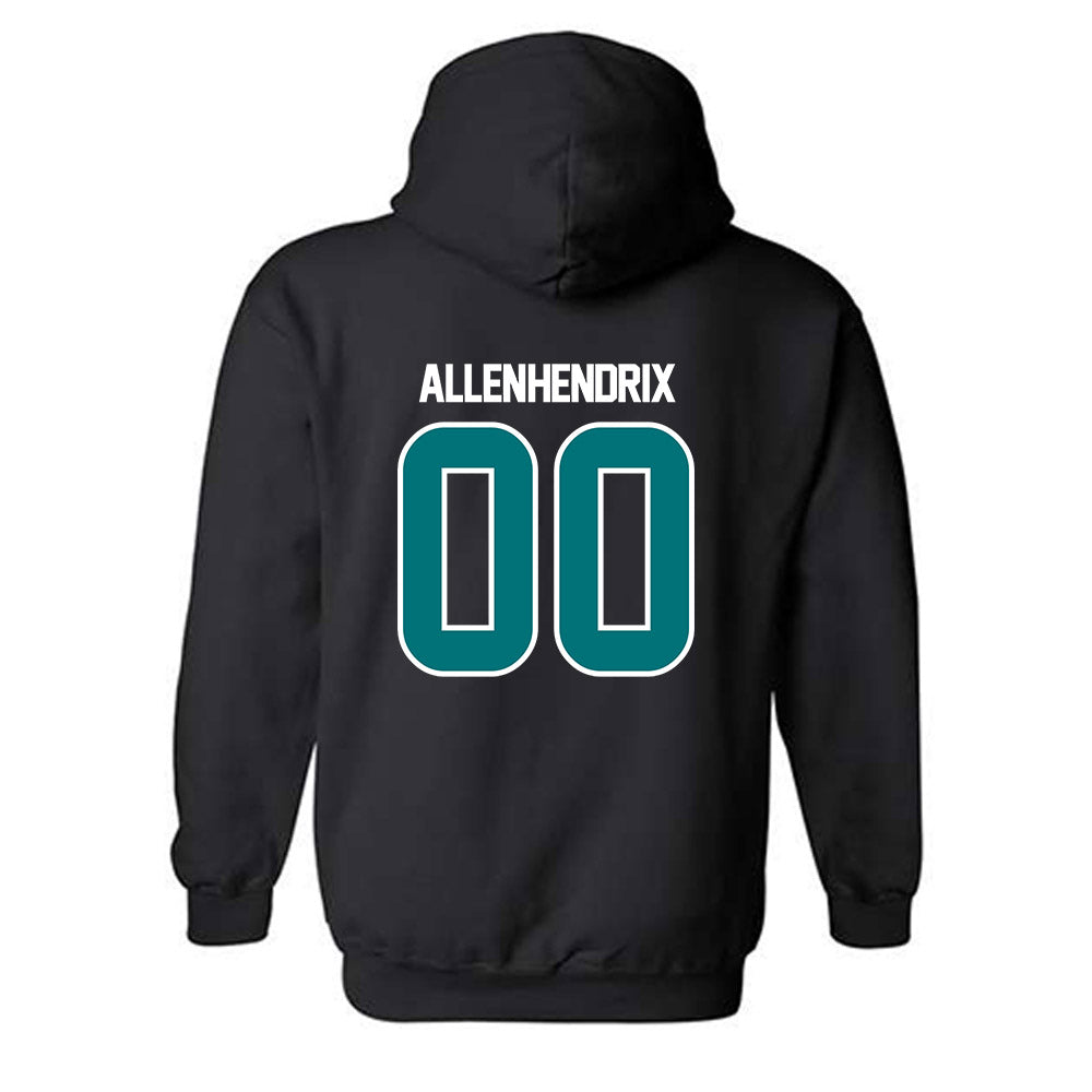 Coastal Carolina - NCAA Football : Jaden Allen-Hendrix - Sports Shersey Hooded Sweatshirt-1
