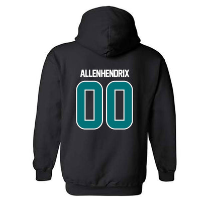 Coastal Carolina - NCAA Football : Jaden Allen-Hendrix - Sports Shersey Hooded Sweatshirt-1