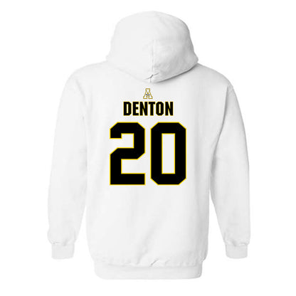 App State - NCAA Baseball : Colton Denton - Replica Shersey Hooded Sweatshirt-1
