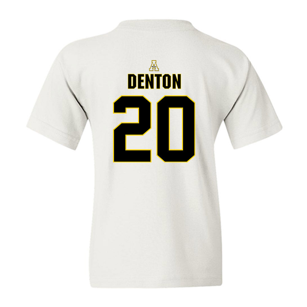 App State - NCAA Baseball : Colton Denton - Replica Shersey Youth T-Shirt-1
