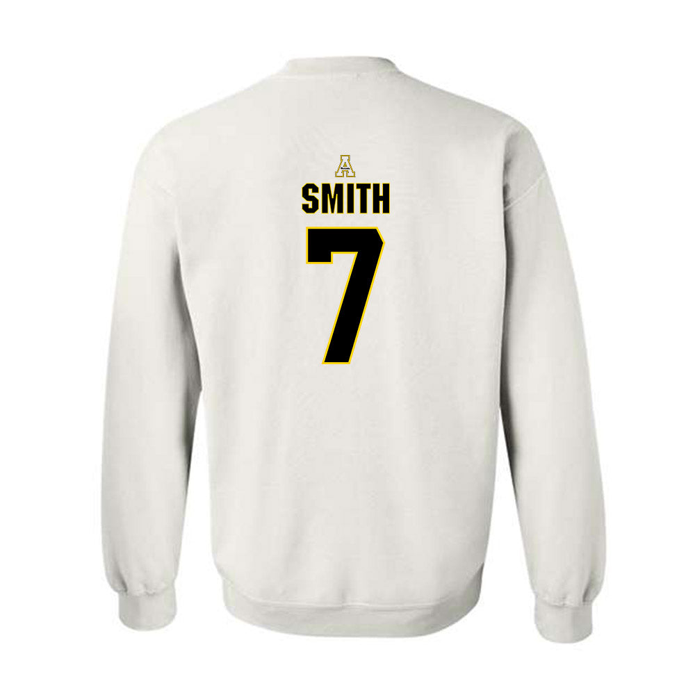 App State - NCAA Baseball : Steven Smith - Replica Shersey Crewneck Sweatshirt-1