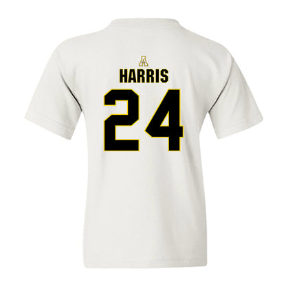 App State - NCAA Baseball : Everette Harris - Replica Shersey Youth T-Shirt-1