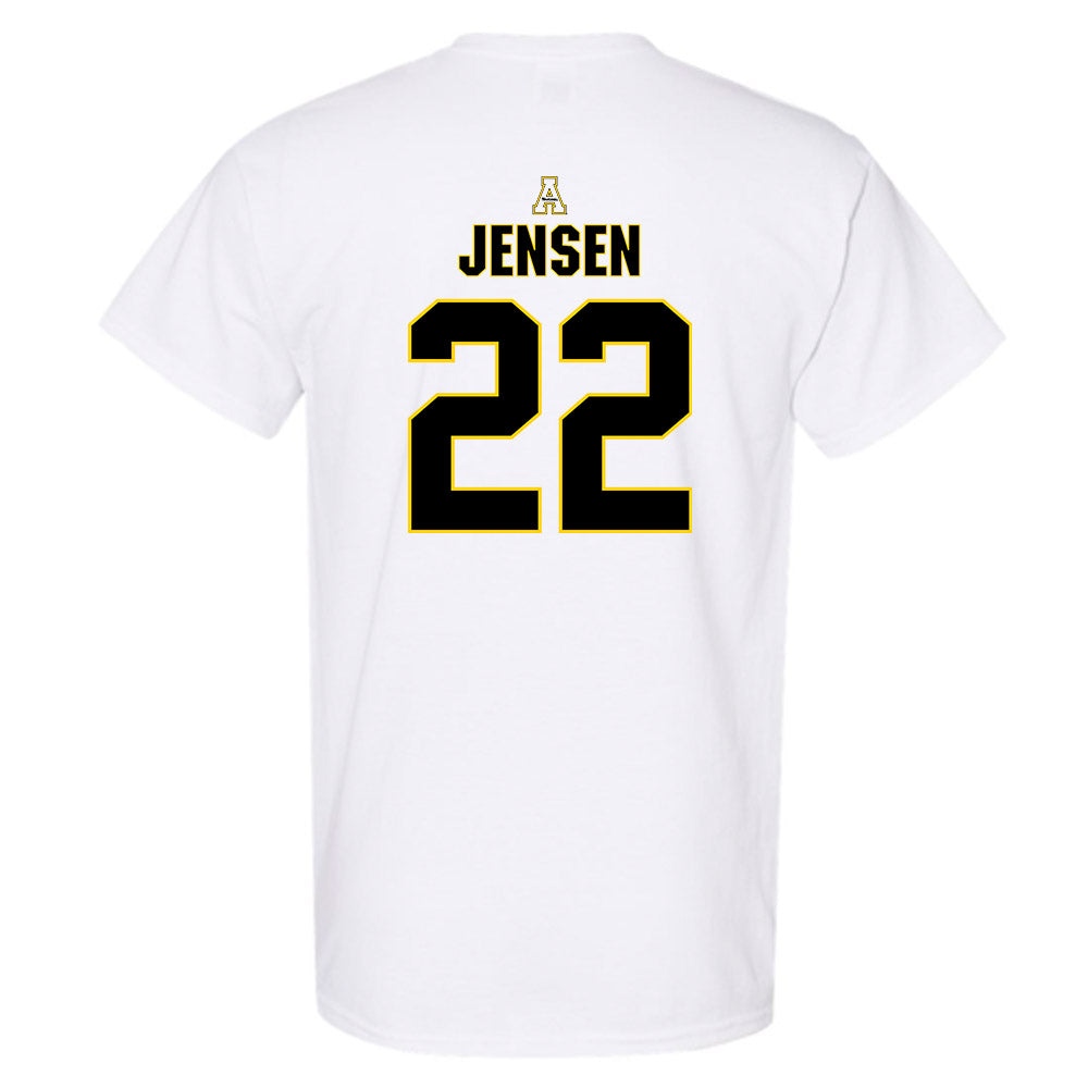 App State - NCAA Baseball : Tate Jensen - Replica Shersey T-Shirt-1