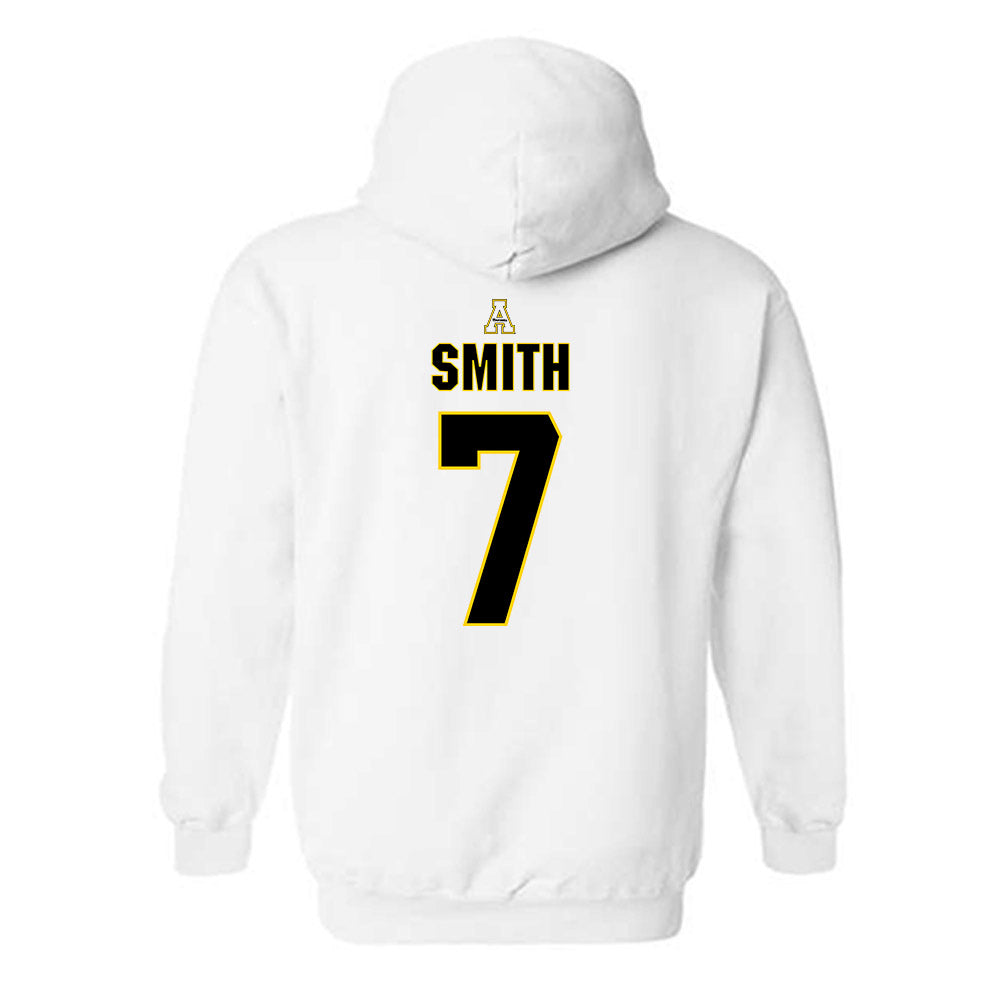 App State - NCAA Baseball : Steven Smith - Replica Shersey Hooded Sweatshirt-1