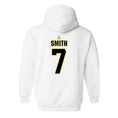 App State - NCAA Baseball : Steven Smith - Replica Shersey Hooded Sweatshirt-1