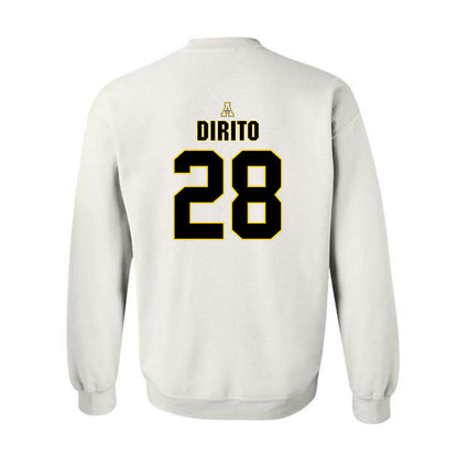 App State - NCAA Baseball : Nick DiRito - Replica Shersey Crewneck Sweatshirt-1