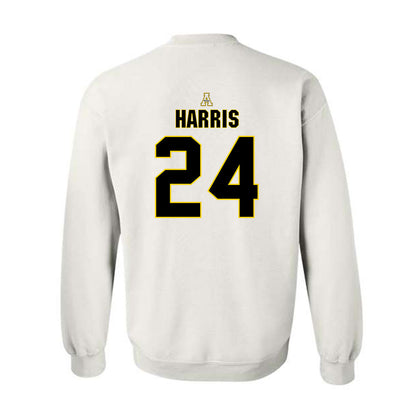 App State - NCAA Baseball : Everette Harris - Replica Shersey Crewneck Sweatshirt-1