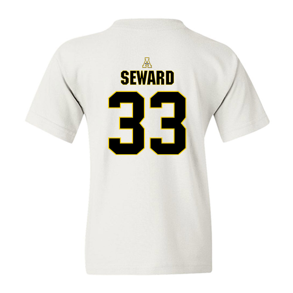 App State - NCAA Baseball : Jalen Seward - Replica Shersey Youth T-Shirt-1