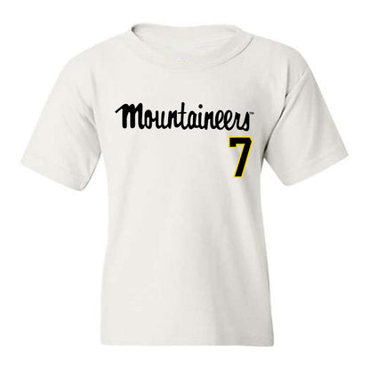 App State - NCAA Baseball : Steven Smith - Replica Shersey Youth T-Shirt-0