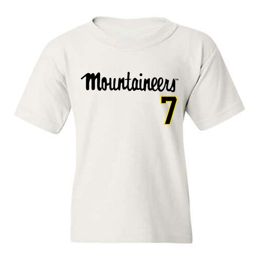 App State - NCAA Baseball : Steven Smith - Replica Shersey Youth T-Shirt-0