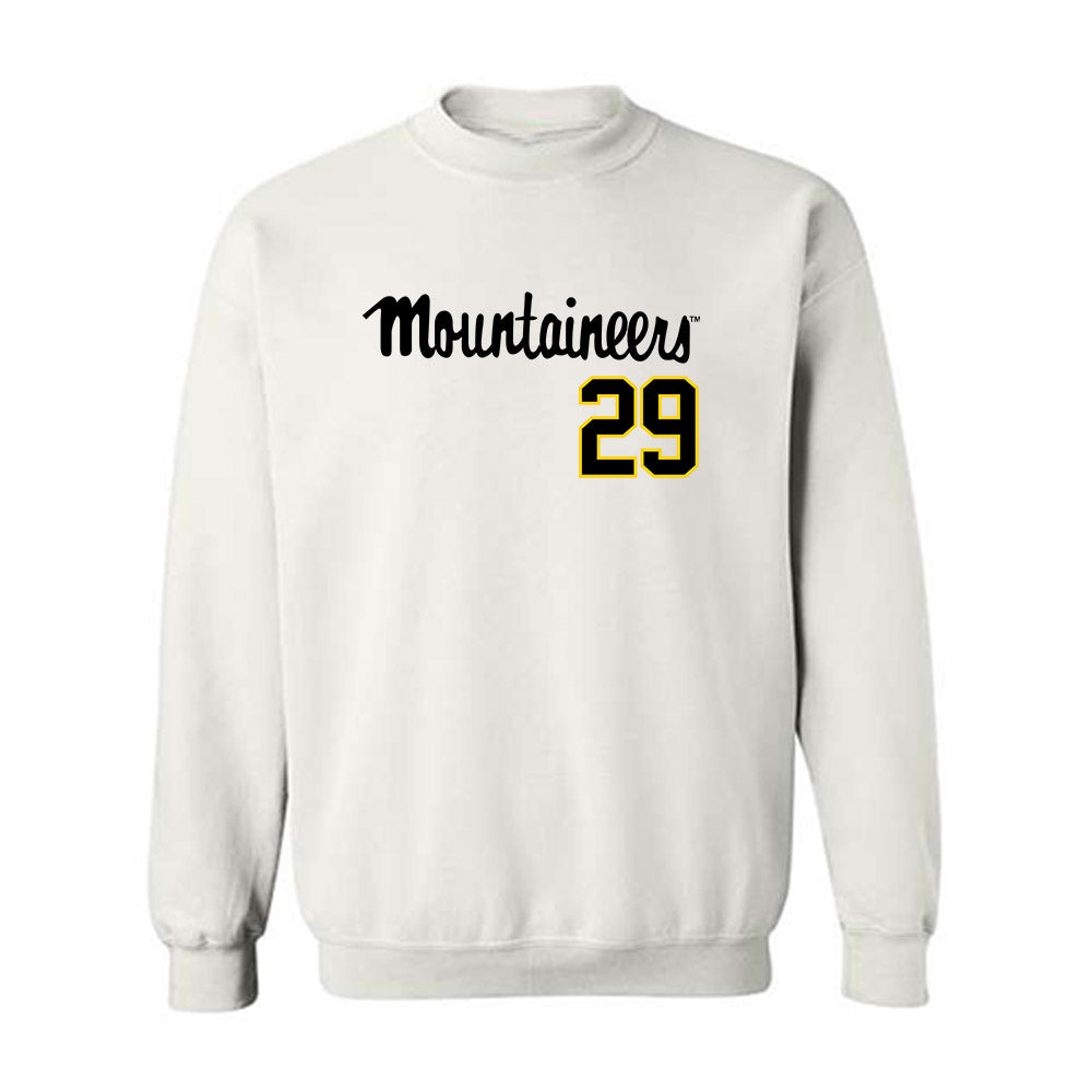 App State - NCAA Baseball : Trevor Nikolis - Replica Shersey Crewneck Sweatshirt-0