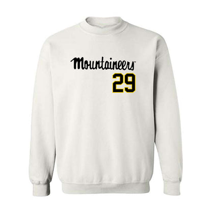 App State - NCAA Baseball : Trevor Nikolis - Replica Shersey Crewneck Sweatshirt-0