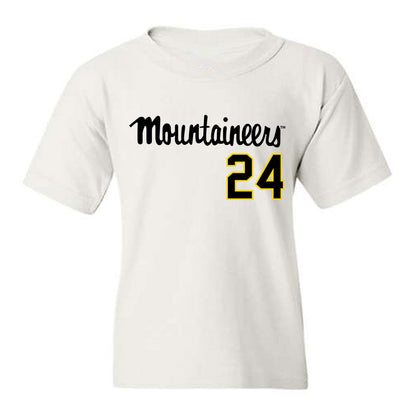 App State - NCAA Baseball : Everette Harris - Replica Shersey Youth T-Shirt-0