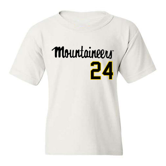 App State - NCAA Baseball : Everette Harris - Replica Shersey Youth T-Shirt-0