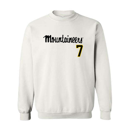 App State - NCAA Baseball : Steven Smith - Replica Shersey Crewneck Sweatshirt-0