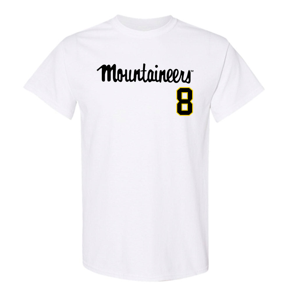 App State - NCAA Baseball : Riley Luft - Replica Shersey T-Shirt-0