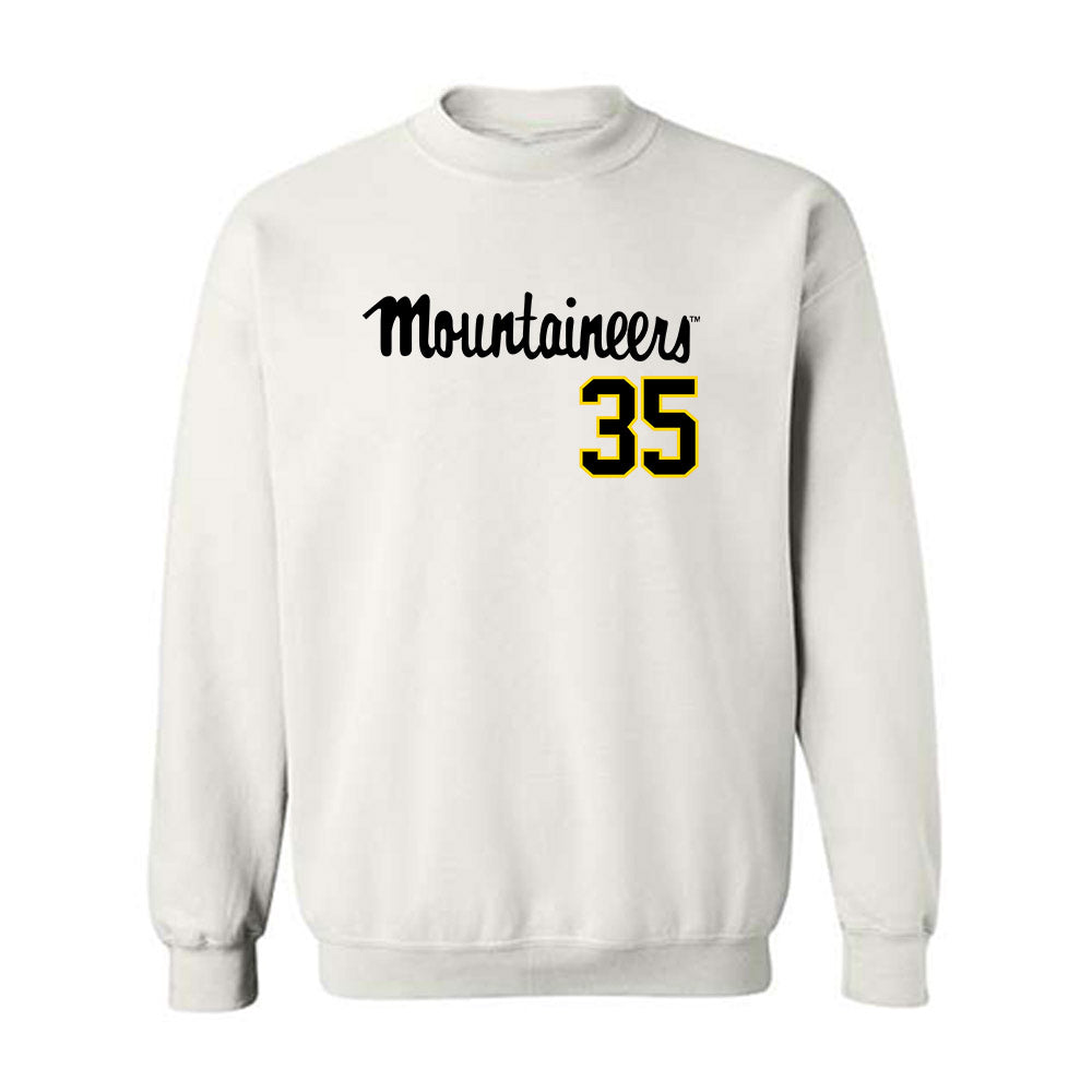 App State - NCAA Baseball : Ethan Wilson - Replica Shersey Crewneck Sweatshirt-0
