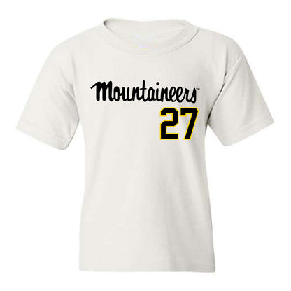 App State - NCAA Baseball : Tank Yaghoubi - Replica Shersey Youth T-Shirt-0