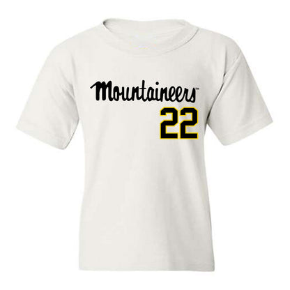 App State - NCAA Baseball : Tate Jensen - Replica Shersey Youth T-Shirt-0
