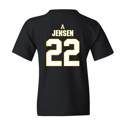 App State - NCAA Baseball : Tate Jensen - Replica Shersey Youth T-Shirt-1