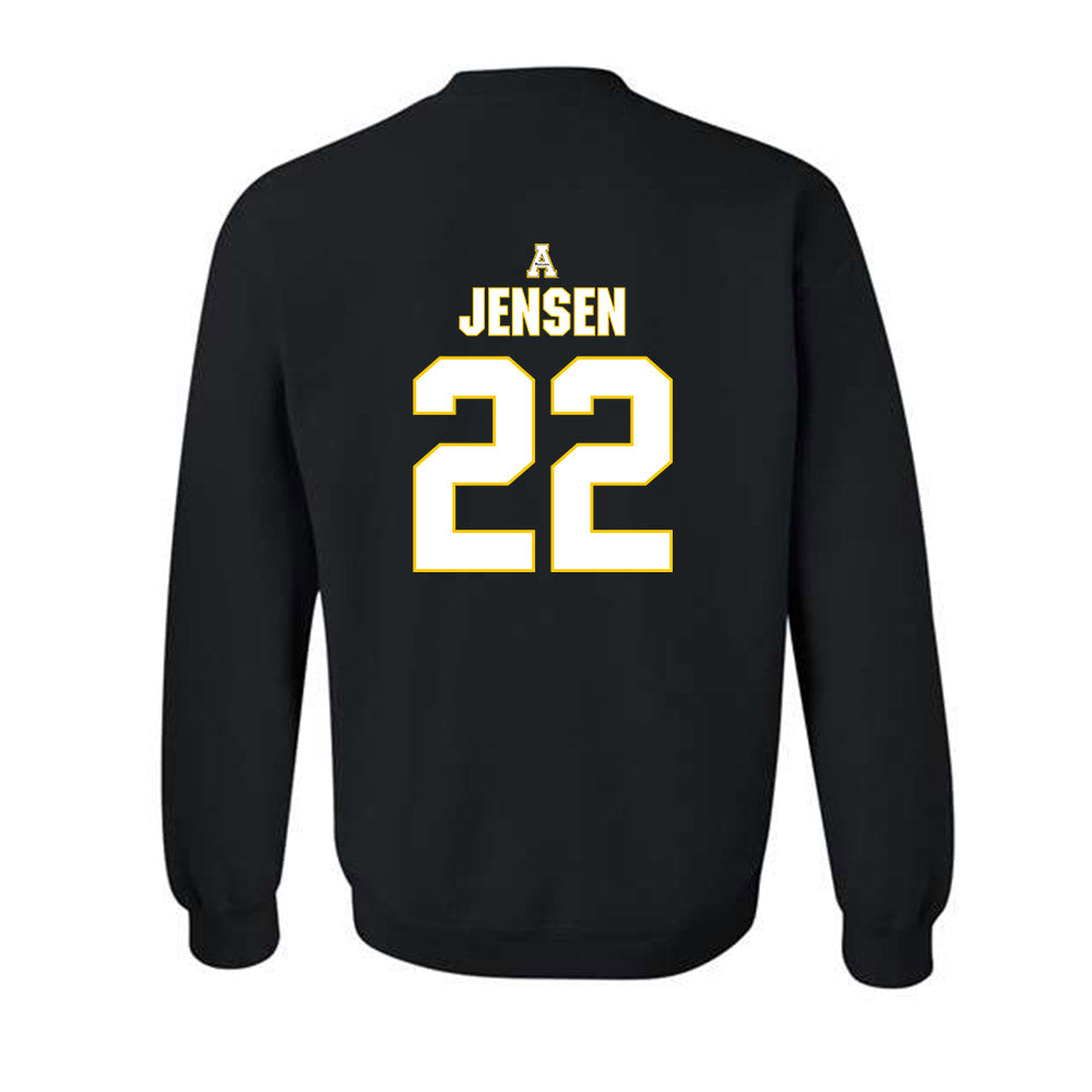 App State - NCAA Baseball : Tate Jensen - Replica Shersey Crewneck Sweatshirt-1