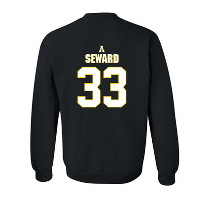 App State - NCAA Baseball : Jalen Seward - Replica Shersey Crewneck Sweatshirt-1
