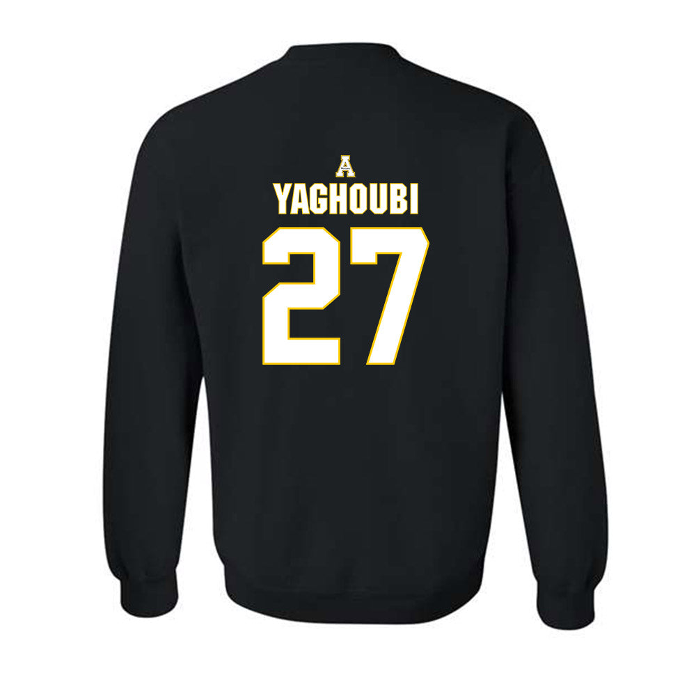 App State - NCAA Baseball : Tank Yaghoubi - Replica Shersey Crewneck Sweatshirt-1