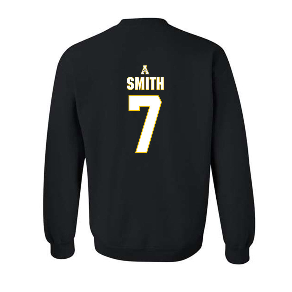 App State - NCAA Baseball : Steven Smith - Replica Shersey Crewneck Sweatshirt-1