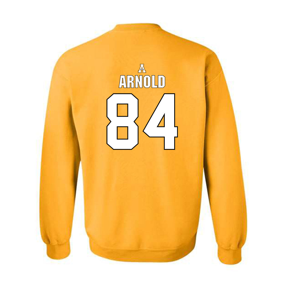App State - NCAA Football : Sawyer Arnold - Replica Shersey Crewneck Sweatshirt-1