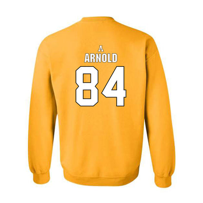 App State - NCAA Football : Sawyer Arnold - Replica Shersey Crewneck Sweatshirt-1