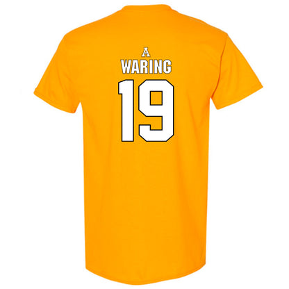 App State - NCAA Football : Christian Waring - Replica Shersey T-Shirt-1