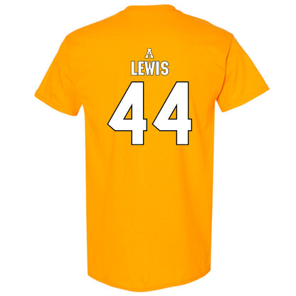 App State - NCAA Football : Manny Lewis - Replica Shersey T-Shirt-1